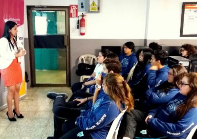 84 estudiantes asistieron a la capacitación