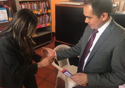 El Defensor Público General, Dr. Ángel Torres Machuca, se suma a la campaña de prevención y erradicación de la violencia contra la mujer