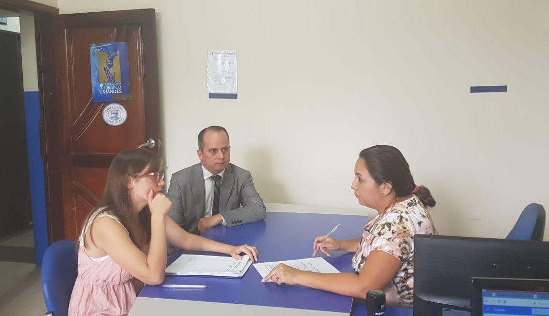Se constataron procesos de un consultorio jurídico en Pastaza