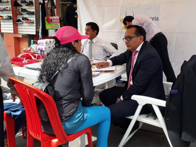 Cotopaxi: asesoría legal en Salcedo, Latacunga y en el CRS Sierra Centro Norte