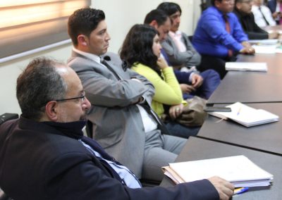 Entre los temas abordados estuvieron el testimonio anticipado en los delitos de carácter sexual y los testimonios incriminatorios