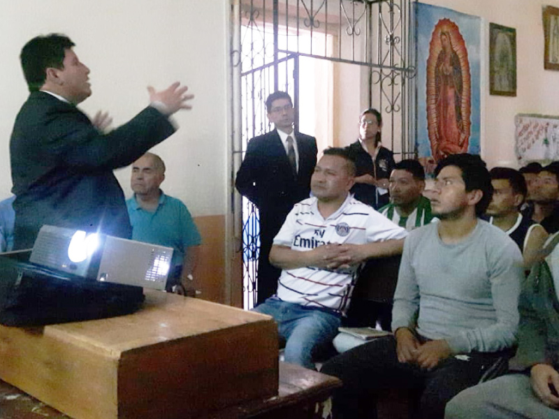Imbabura: se suma a las atenciones a privados de libertad