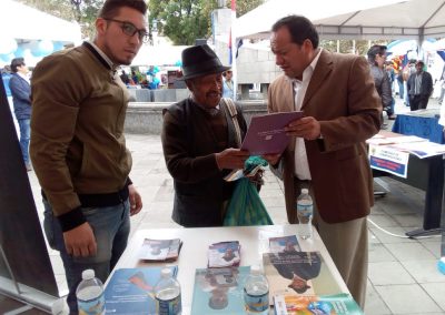 Usuario de Guaranda conoce los servicios que ofrece la Defensoría Pública