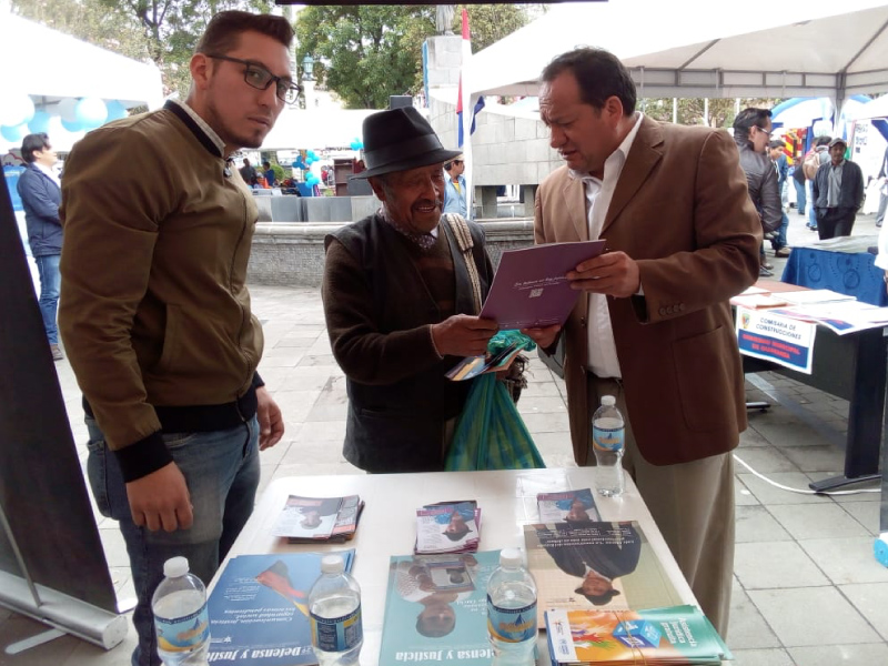 Bolívar: ferias ciudadanas y reuniones de la Mesa de Justicia