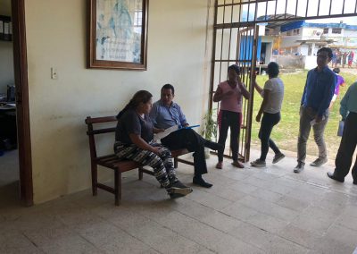 El equipo de la Defensoría Pública de Napo visitó el CPL de Archidona