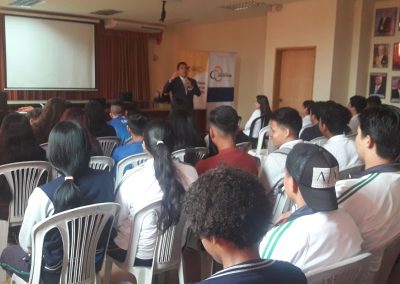 La Defensoría Pública de Santo Domingo de los Tsáchilas dicta una charla en la Unidad Educativa Siglo XXI “Joaquín Gallegos Lara