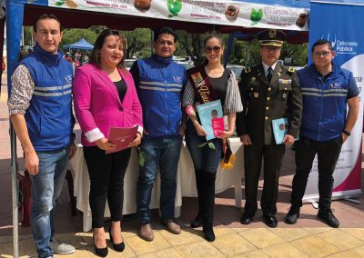 Representantes de la Defensoría Pública del Cañar