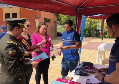 El evento fue parte de la campaña “Yo vivo sin violencia”