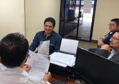 En el Consultorio Jurídico Gratuito de la Universidad Católica de Cuenca, sede San Pablo de La Troncal