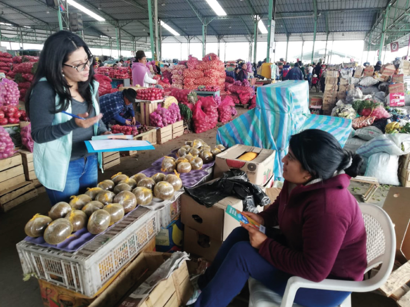 Chimborazo: Feria ciudadana por el Día contra la Violencia a la Mujer