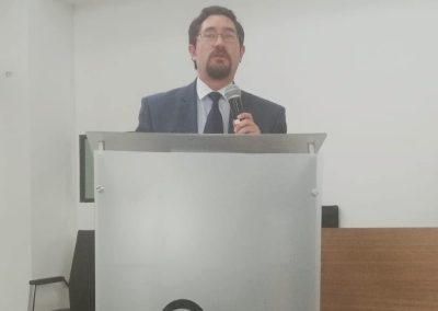 Intervención de José Antonio Vergara, defensor público, durante el foro “Violencia de Genero, Intrafamiliar y Sexual”