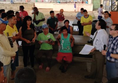 Las personas privadas de la libertad del CRS de Varones de Sucumbíos reciben asesoría legal