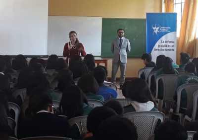 En la unidad educativa “Consejo Provincial”