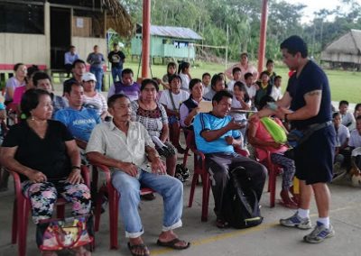 La Defensoría Pública de Orellana, en la Unidad Militar 54 Rayo del Batallón de Selva Montecristi, ubicado en la parroquia Tiputini