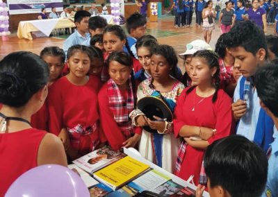 La Defensoría Pública de Pastaza participó en una feria ciudadana en el cantón Santa Clara