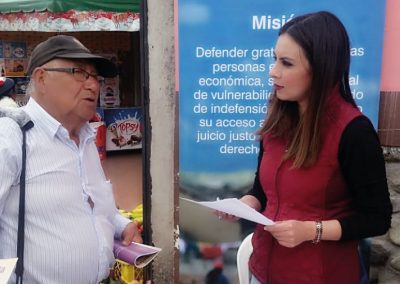 Estas actividades permiten acercar los servicios a los grupos de atención prioritaria