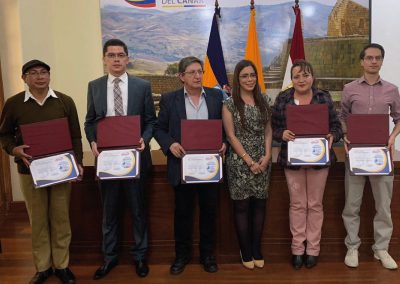 El abogado Cristian Abad Palacios asistió en representación de la Defensoría Pública