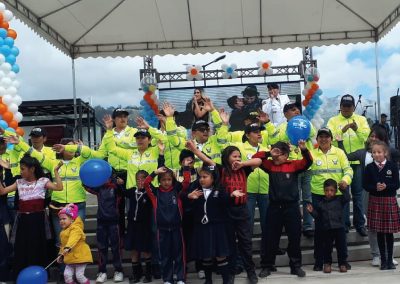 La Defensoría Pública de Tungurahua participa en la campaña “Yo vivo sin violencia infantil”