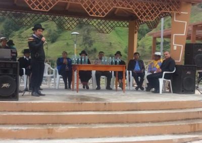 Luis Aníbal Morocho, defensor público de Loja, participó en el ritual Kapak Raymi, nacimiento de un nuevo ciclo