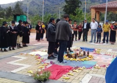 Comunidades indígenas de Loja, celebran el nacimiento del sol como inicio de un nuevo ciclo.