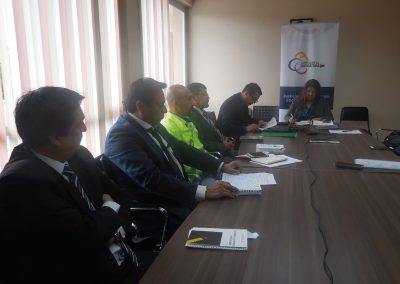 Reunión de trabajo que permite una coordinación efectiva para el servicio de la ciudadanía