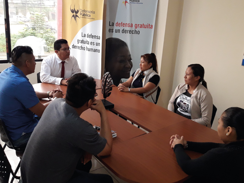 Santo Domingo: reunión con autoridades de la comunidad Tsáchila