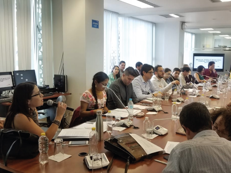 Pichincha: se presentaron propuestas de reformas a la Ley Orgánica de Movilidad Humana, en la Asamblea Nacional