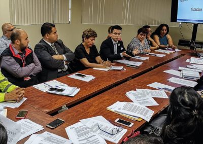 Autoridades logran importantes resultados en mesa de violencia de género