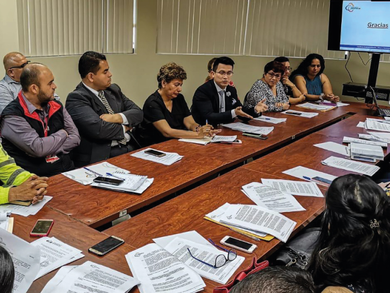 El Oro: se realizó mesa de justicia sobre violencia de género
