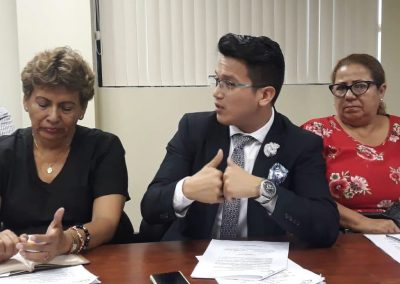 Defensor Público Provincial de El Oro participa en mesa de justicia de violencia de género