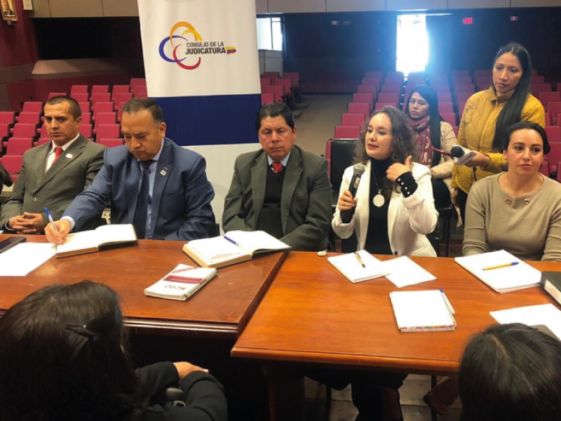 Loja: trabajo interinstitucional para evitar la revictimización en casos de violencia y difusión de servicios