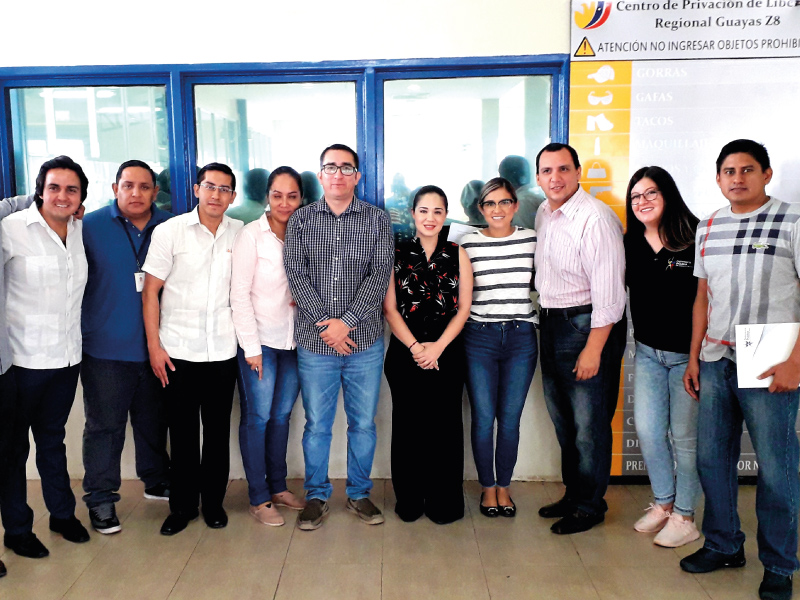 Regional del Litoral: visita al Centro de Rehabilitación Social y a la Unidad de Adolescente Infractores