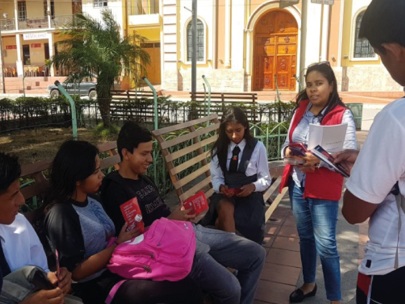 Loja: se realizó difusión de servicios en la parroquia San Pedro de la Bendita