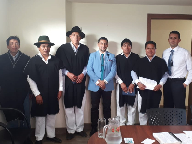 Tungurahua: se impulsó un convenio de cooperación con la comunidad Salasaca