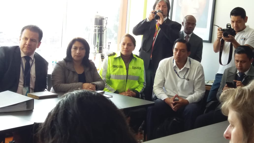 Carchi: se realizó socialización de acciones sobre Movilidad Humana