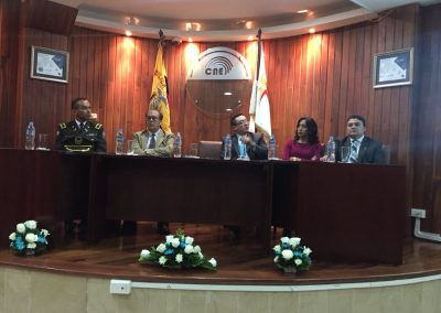 Autoridades locales de Chimborazo asistieron a la Rendición de Cuentas del Defensor Público Regional Centro Norte