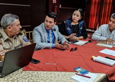 En mesa de trabajo se establece estrategias para la prevención de violencia de género