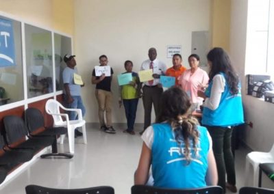 Defensor Público Provincial de Esmeralda socializa la labor que realiza la Defensoría Pública en la localidad