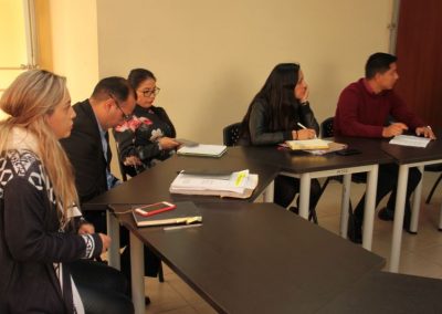 Defensores públicos del área de víctimas participan en la capacitación de Movilidad Humana y Refugio