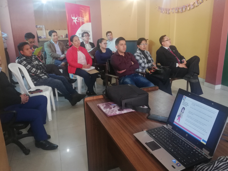 Chimborazo: personal misional recibió un taller de sensibilización en discapacidades