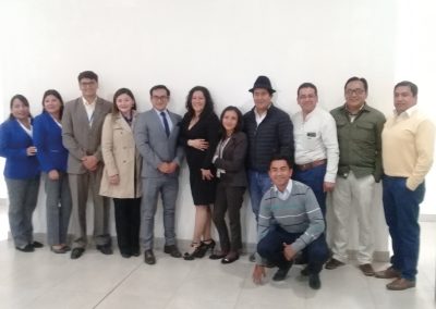 Funcionarios de la Defensoría Pública de Cotopaxi participaron en la mesa sobre beneficios penitenciarios