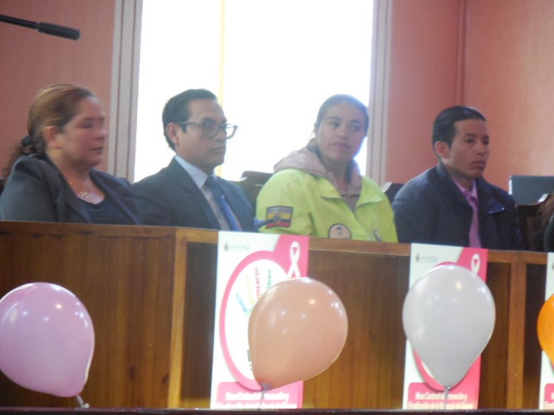 Cotopaxi: Actividades por el Día de la Mujer y renovación del convenio con UNIANDES