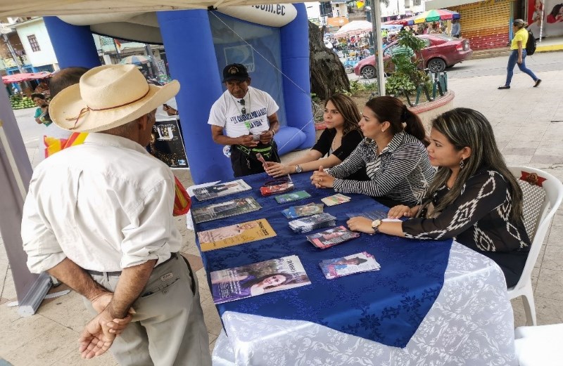 El Oro: Brigadas de información sobre los servicios de la Defensoría Pública