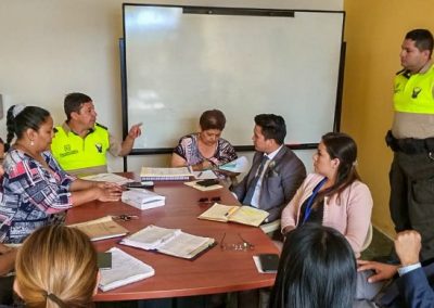 Representantes del sector justicia establecen ejes de trabajo en beneficio de los ciudadanos