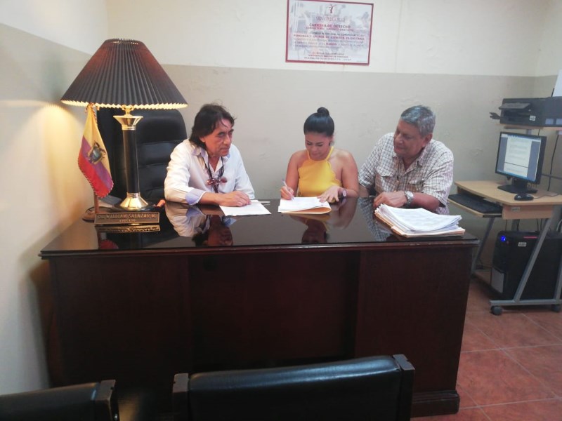 Manabí: La Defensora Pública constata la calidad de servicio en el Consultorio Jurídico