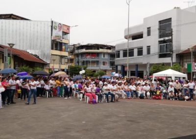 Usuarios recibieron información sobre violencia intrafamiliar
