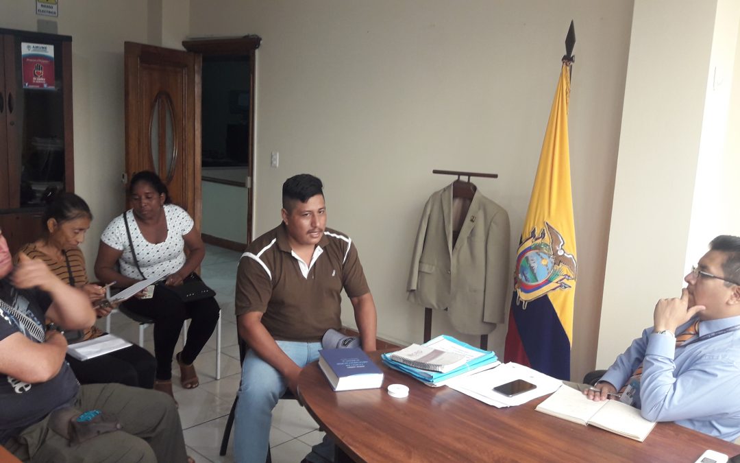 Santo Domingo: Comuna Congoma, de la nacionalidad Tsáchila, solicitó asesoramiento legal sobre delitos sexuales