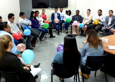 Funcionarios de la Defensoría en el Taller sobre Movilidad Humana