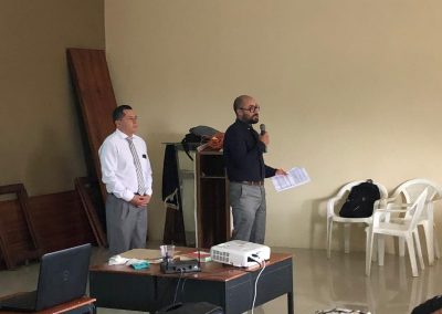 El Defensor Público Provincial de Napo socializa la labor que realiza la institución frente a la violencia intrafamiliar