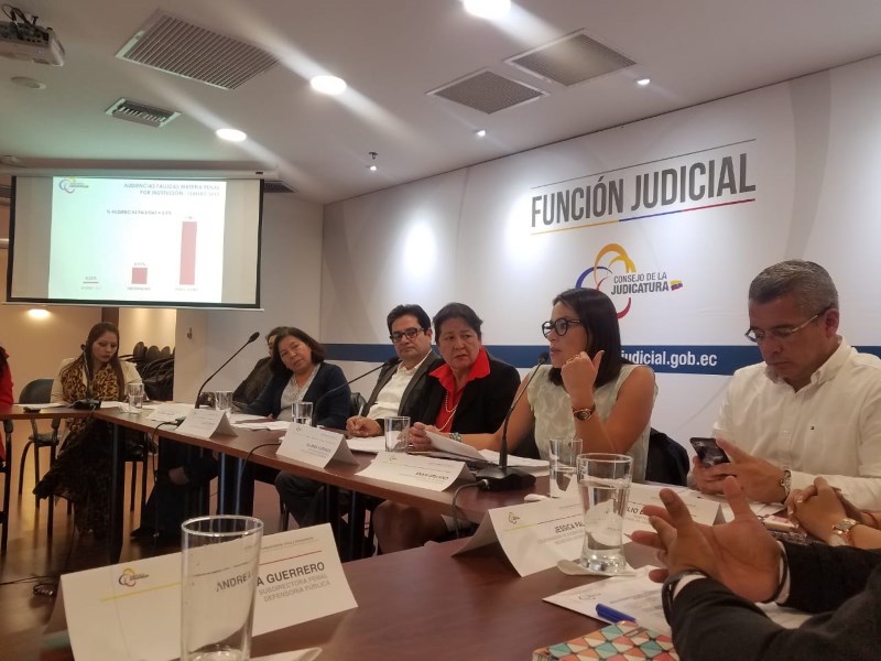 Pichincha: Sistema de Justicia coordina acciones para identificar y enfrentar problemas